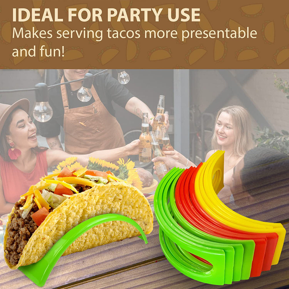 3/6/12/18pcs Mexican Pancake Holder, Corn Roll Rack, Taco Holder, Mexican Pancake Holder