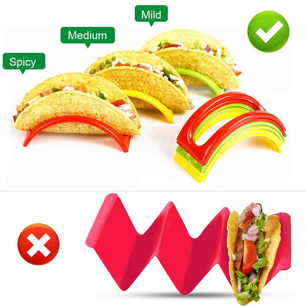 3/6/12/18pcs Mexican Pancake Holder, Corn Roll Rack, Taco Holder, Mexican Pancake Holder