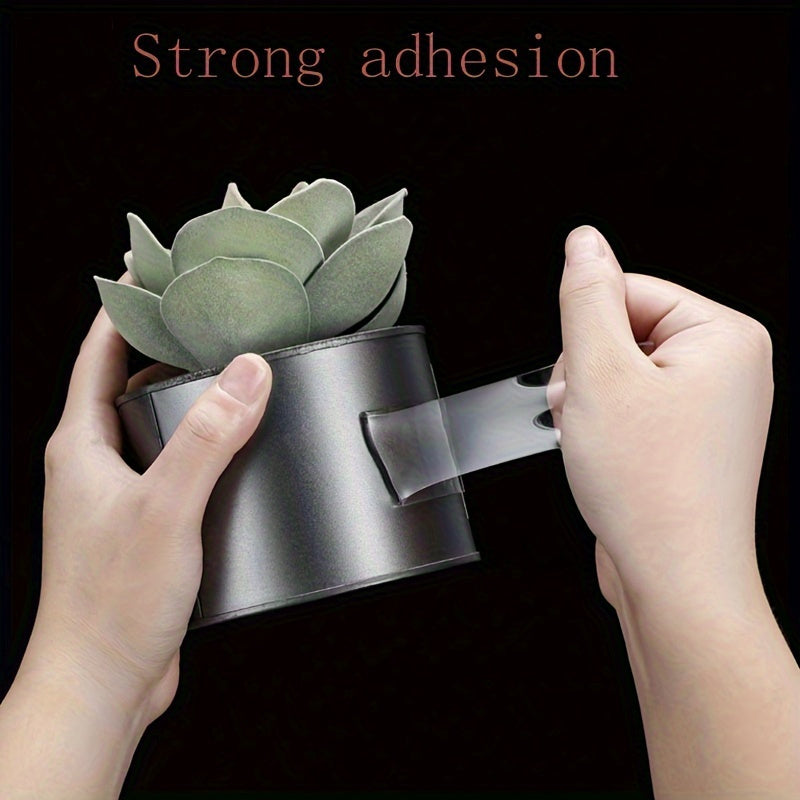 Versatile Transparent Double-Sided Tape - Reusable, Strong Adhesive for Home, Kitchen, Office & Car Use!