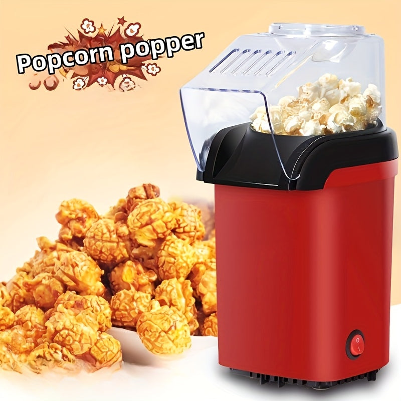 EU Plug in Mini Home Popcorn Machine, Electric Popcorn Machine, Fully Automatic Popcorn Machine