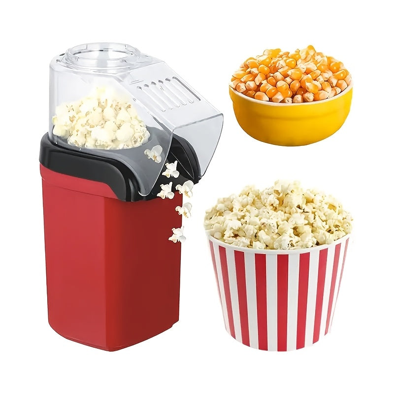 EU Plug in Mini Home Popcorn Machine, Electric Popcorn Machine, Fully Automatic Popcorn Machine