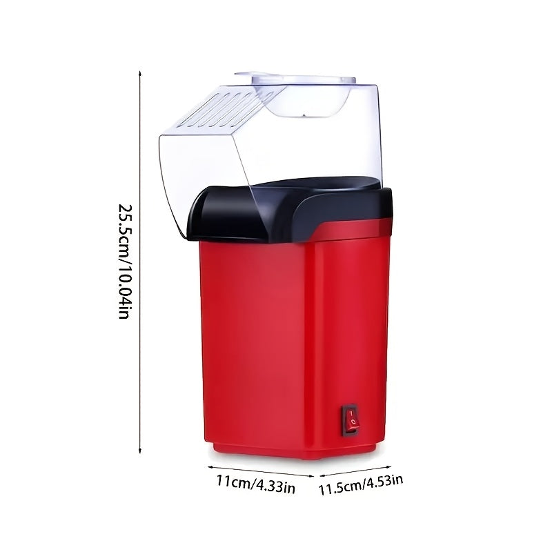 EU Plug in Mini Home Popcorn Machine, Electric Popcorn Machine, Fully Automatic Popcorn Machine