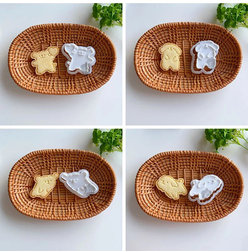 Bear-Shaped Fondant & Cookie Cutter – Fun Baking Tool for Kids, Perfect for Cake Decorating & Sugarcraft.