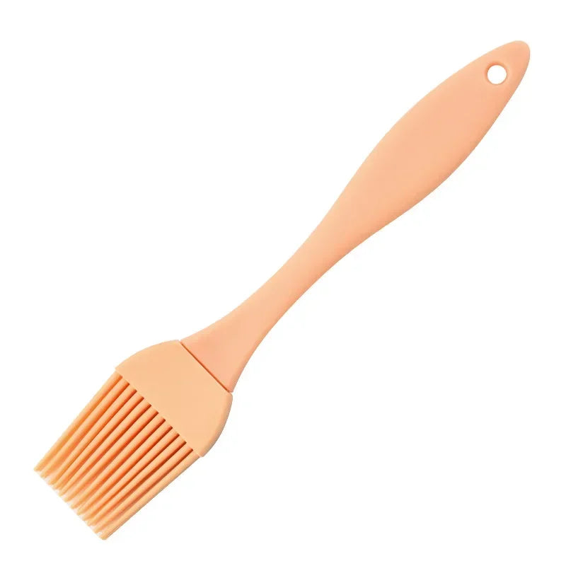 Heat-Resistant Silicone Basting Brush – Perfect for BBQ, Baking, Butter, and Marinades, Easy to Clean Kitchen Tool.