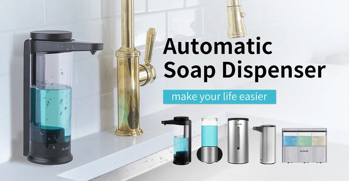 USB Rechargeable Automatic Soap Dispenser – Touchless Stainless Steel Pump for Kitchen & Bathroom Hygiene.