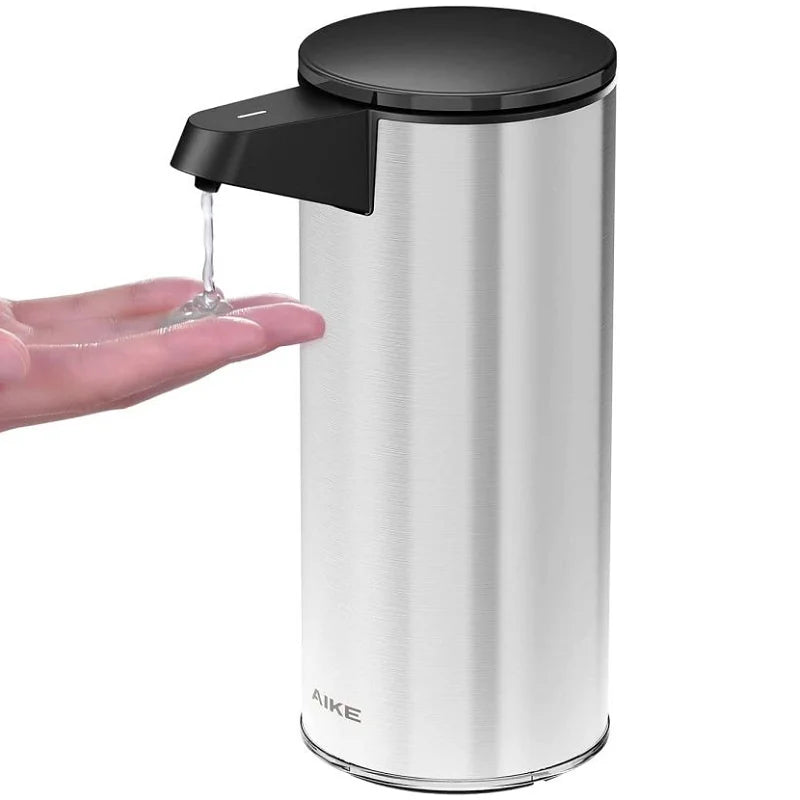 USB Rechargeable Automatic Soap Dispenser – Touchless Stainless Steel Pump for Kitchen & Bathroom Hygiene.